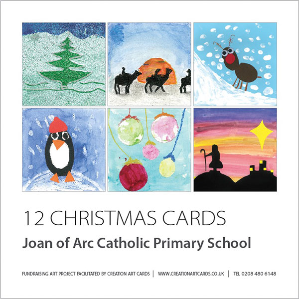 Fundraising Group Designs - Christmas Card Project for Schools, PTA, Churches, Clubs, Charities